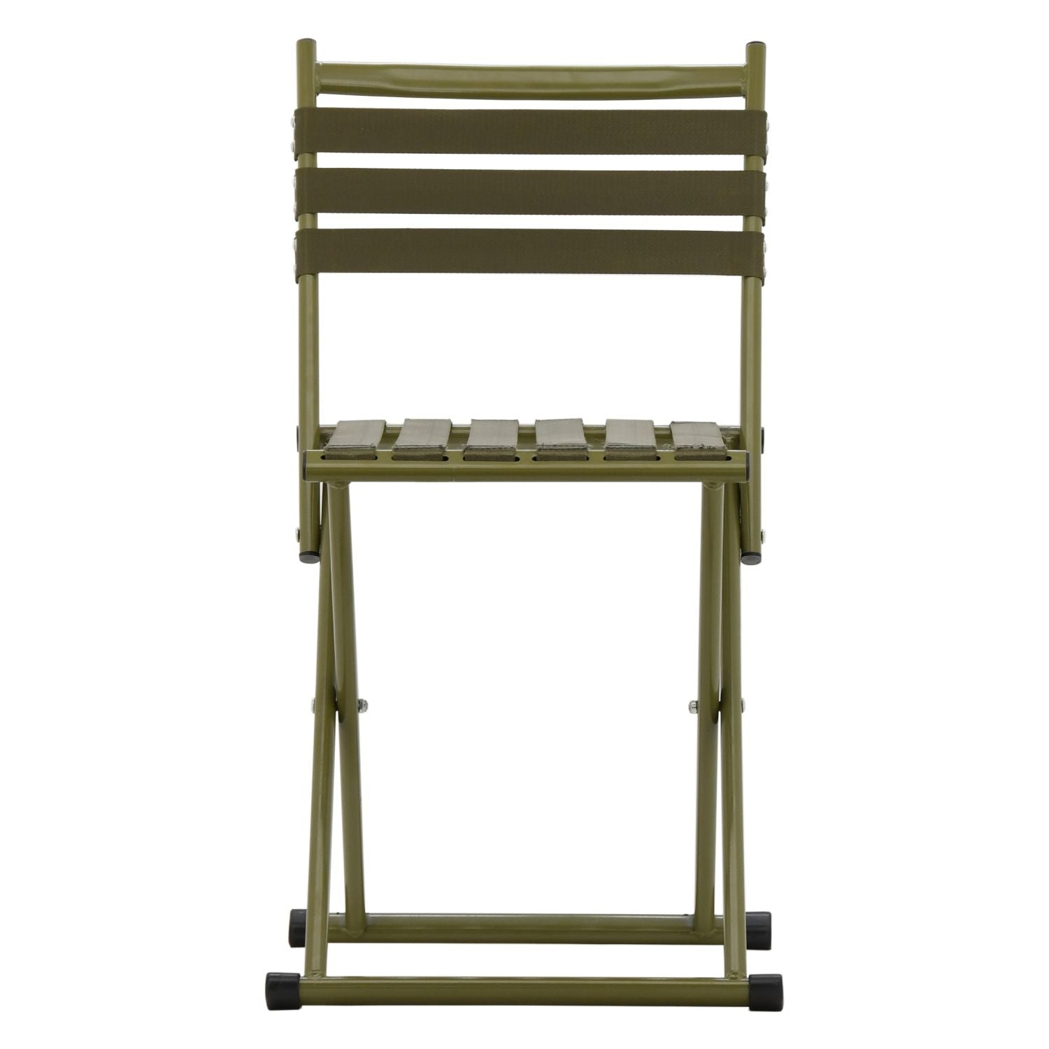 Silla plegable con respaldo ARMY NATURE