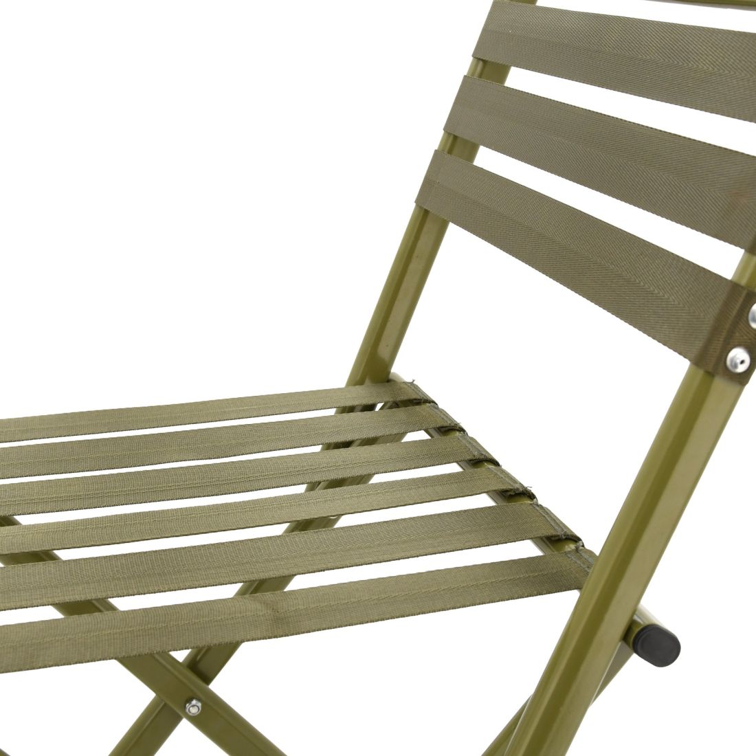 Silla plegable con respaldo ARMY NATURE