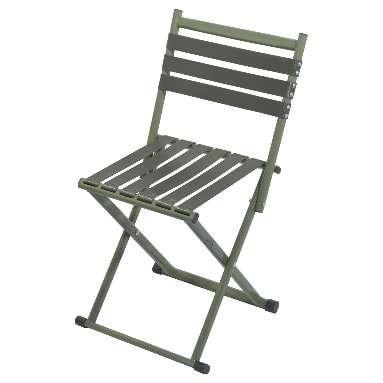 Silla plegable con respaldo ARMY NATURE