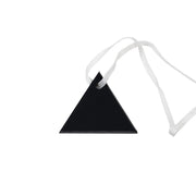 Etiqueta clasificadora negra triángulo nº7, pack de 30
