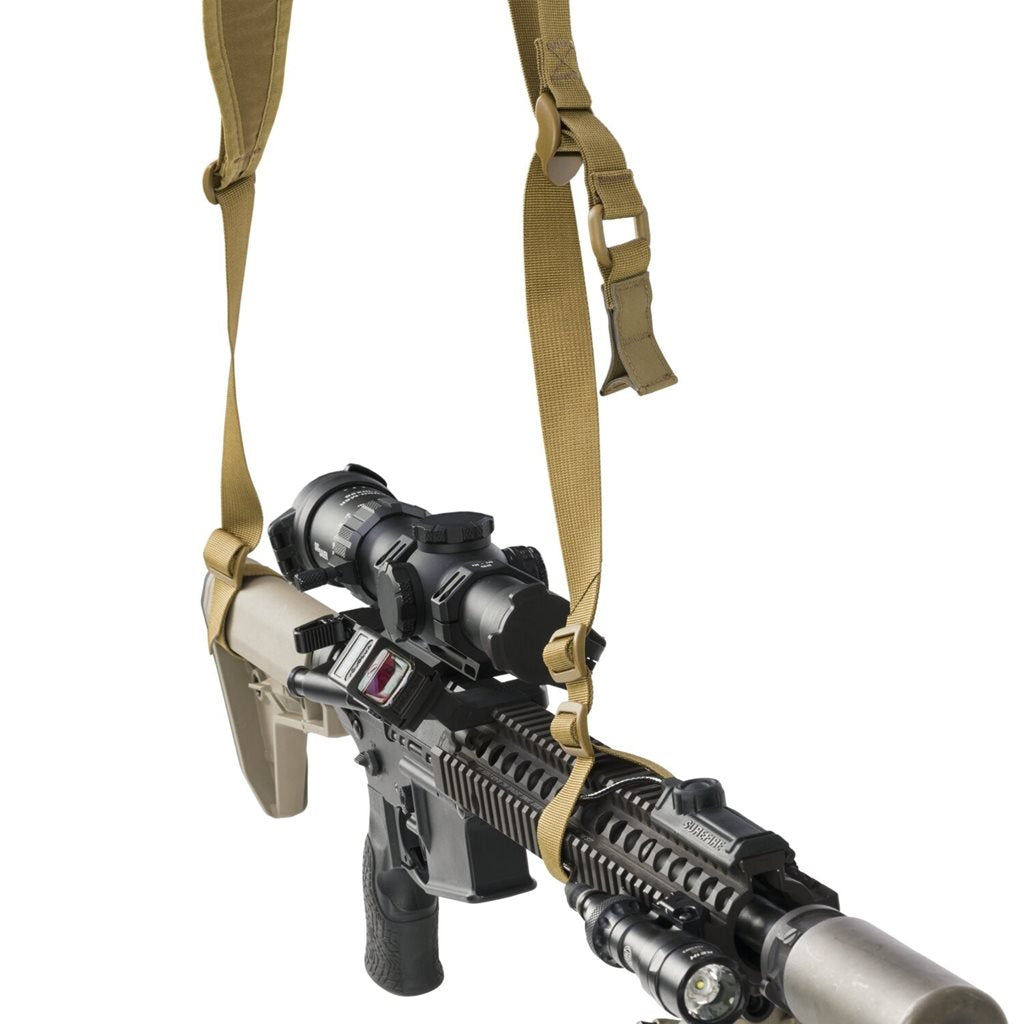 Eslinga de dos puntos Mirage Carbine negra con acolchado