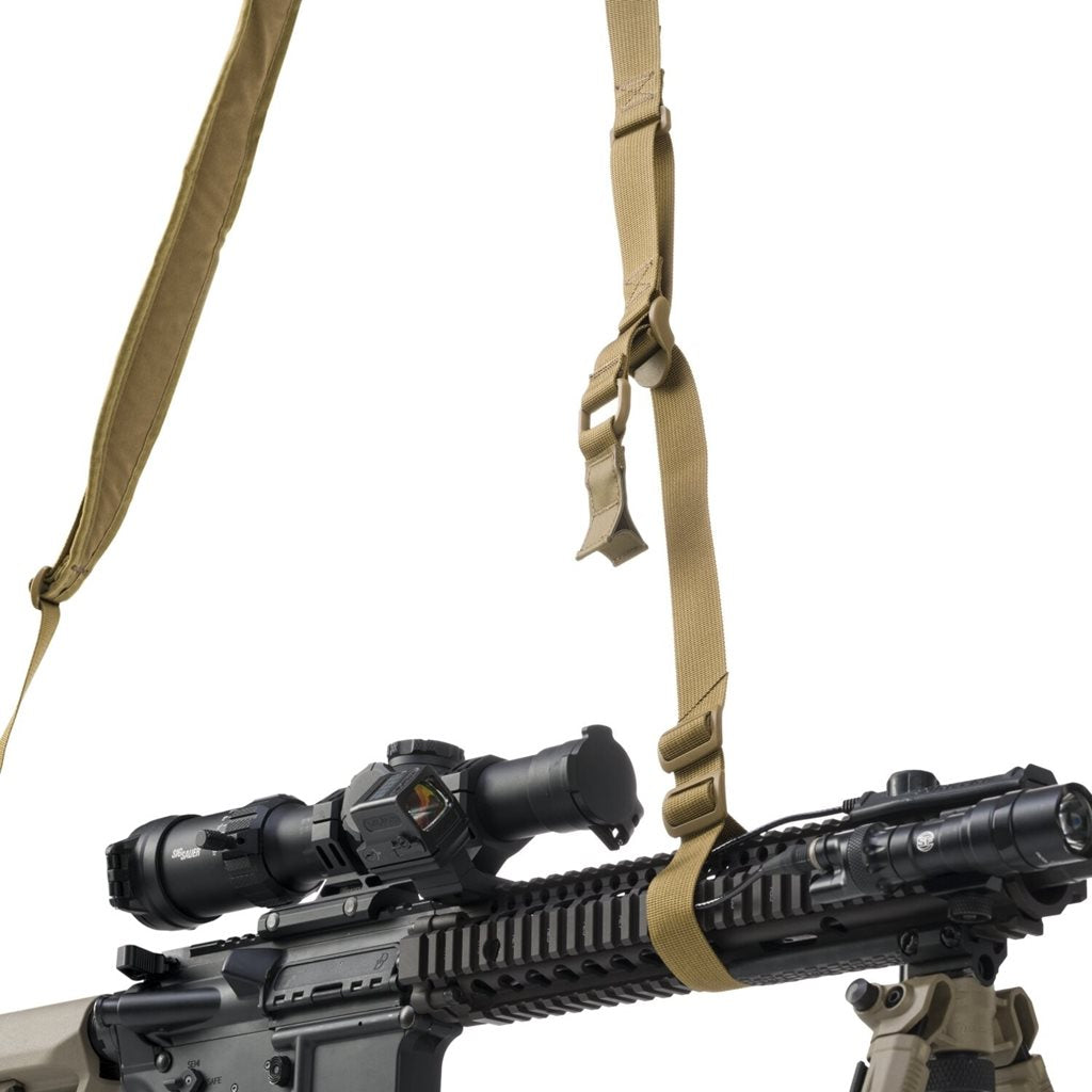Eslinga de dos puntos Mirage Carbine negra con acolchado