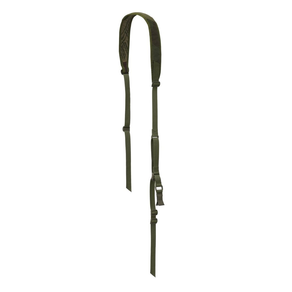 Eslinga de dos puntos MIRAGE Carbine Sling negra con nylon resistente, acolchado y tira de velcro