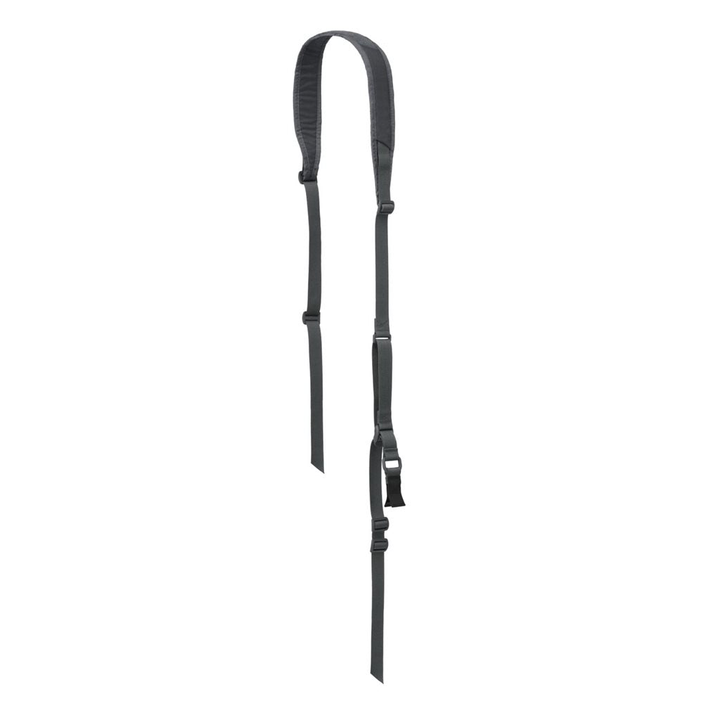 Eslinga de dos puntos MIRAGE Carbine Sling negra con nylon resistente, acolchado y tira de velcro