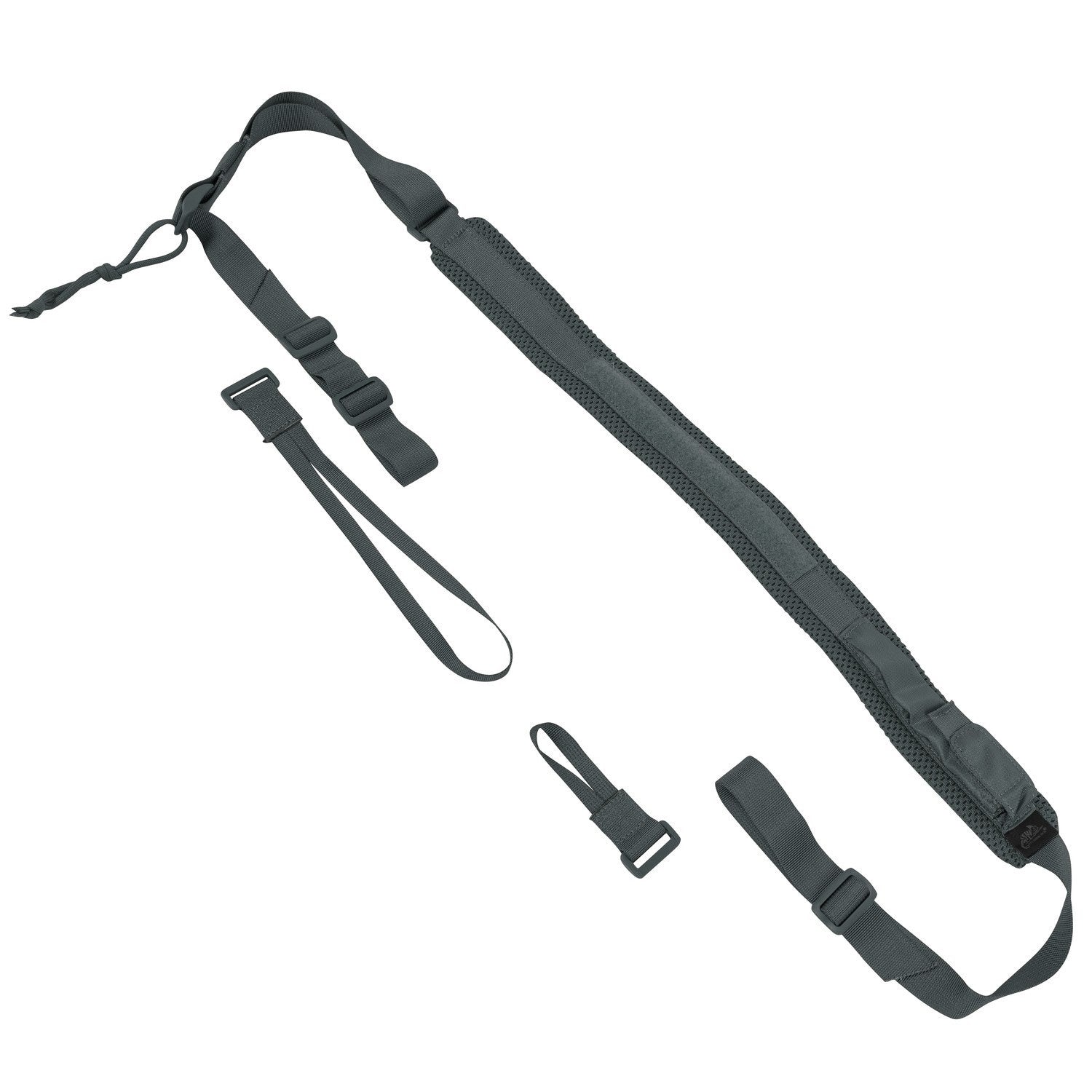 Correa de arma Carbine Sling negra, correa de dos puntos acolchada con malla transpirable