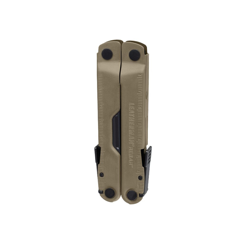 Multitool Leatherman Rebar Coyote Tan — pinzas plegables multifuncion
