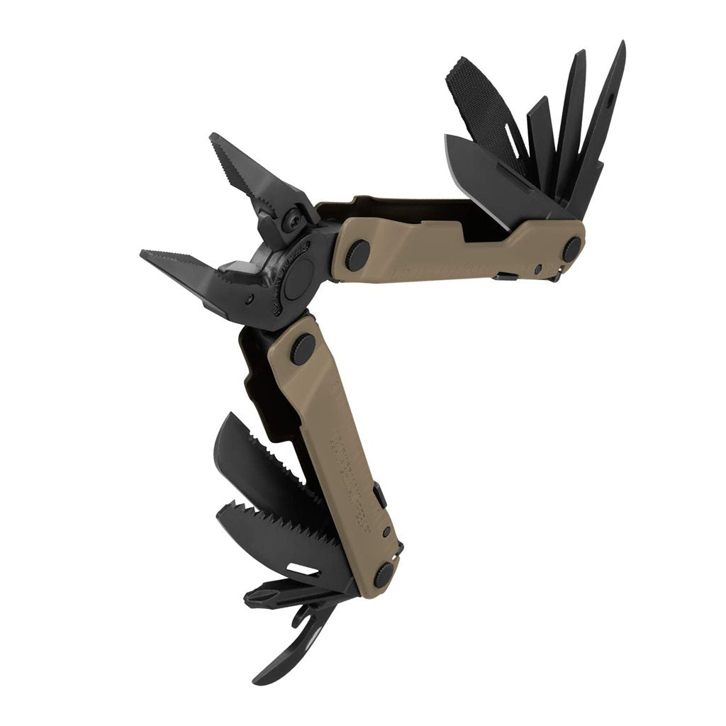 Multitool Leatherman Rebar Coyote Tan — pinzas plegables multifuncion