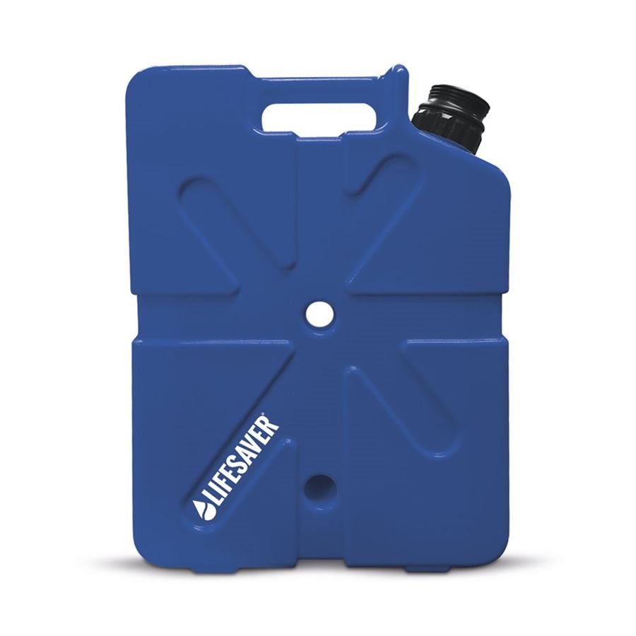 Bidón filtrante LIFESAVER Jerrycane 20K azul oscuro de 18,5 litros