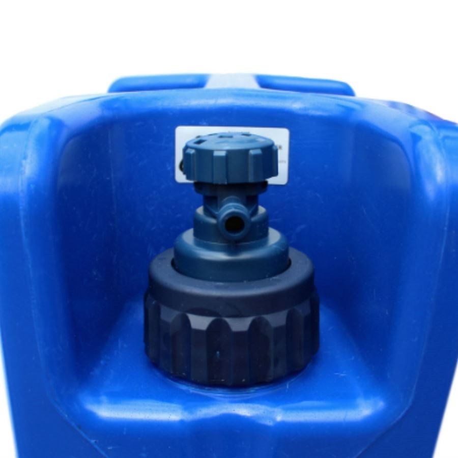 Bidón filtrante LIFESAVER Jerrycane 20K azul oscuro de 18,5 litros