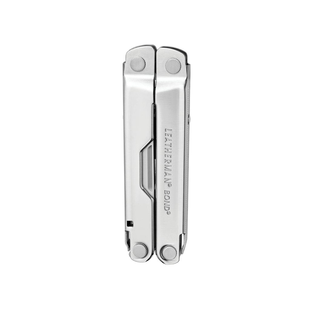 Alicates multifunción LEATHERMAN Bond plateados, 14 herramientas, acero inoxidable