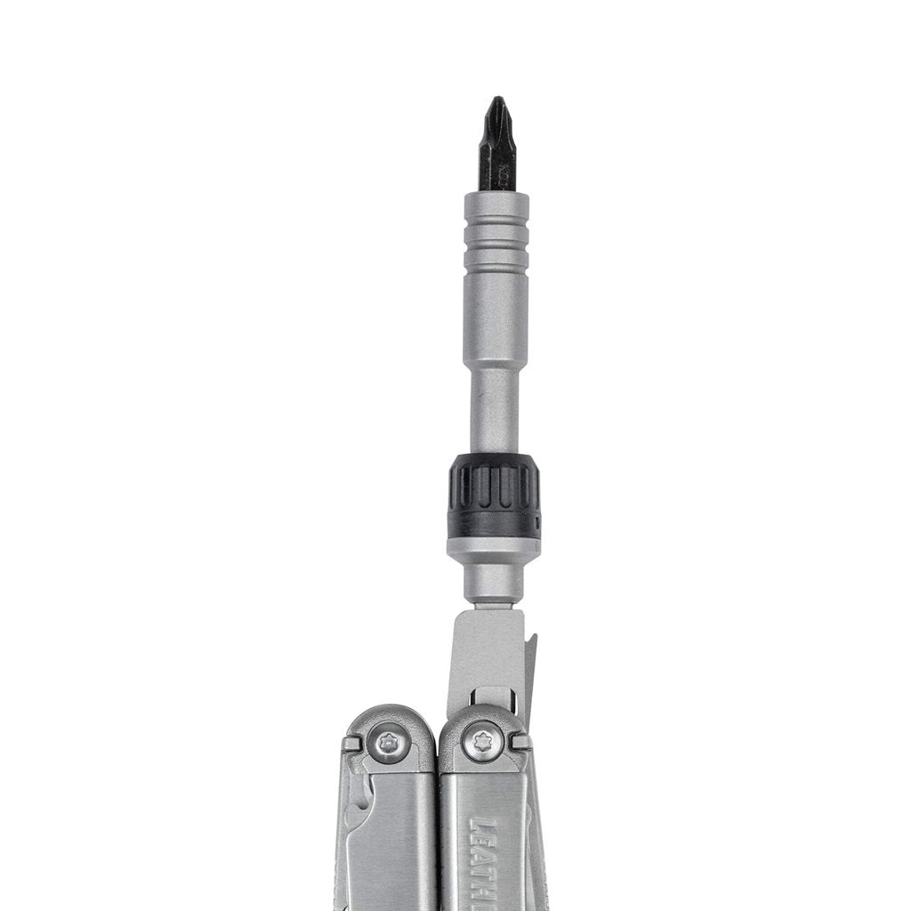 Adaptador grande para puntas LEATHERMAN con trinquete plateado