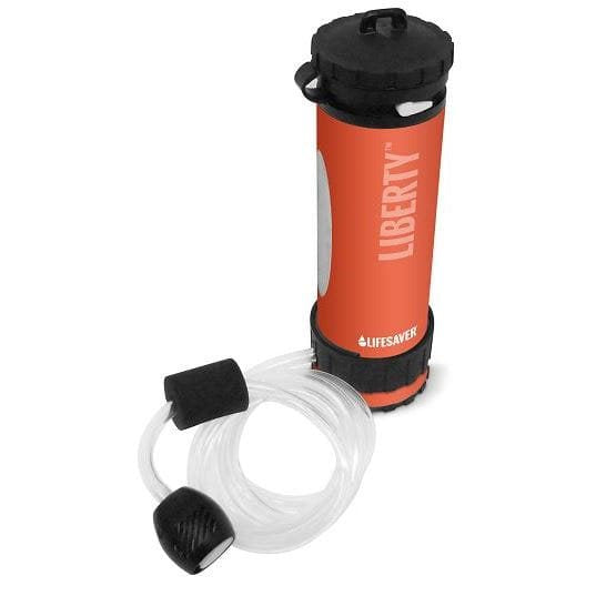 Botella filtrante LIFESAVER LIBERTY negra